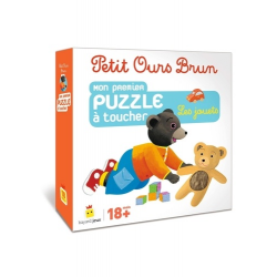 Petit Ours Brun - Mon premier puzzle à toucher - Les jouets