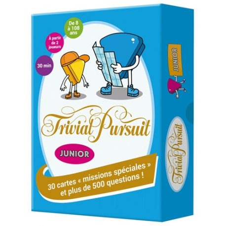 Trivial Pursuit - Défis. 30 cartes missions spéciales et plus de 500 questions !