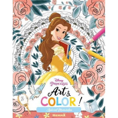 Disney Princesses - Art & Color - Spécial Mandalas