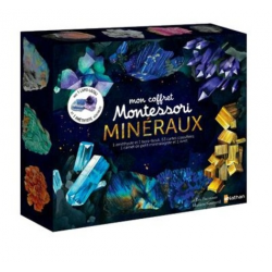 Minéraux - Avec 1 améthyste- 1 lapis-lazuli- 1 livret- 1 carnet- 63 cartes