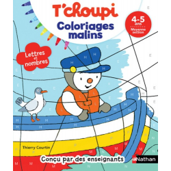 T'choupi coloriages malins - Moyenne Section - Album