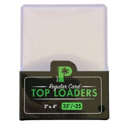 Palms Off Gaming : Standard 35pt TopLoaders - Paquet de 25
