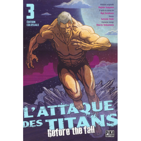 L'attaque des titans - Before the fall - Tome 3