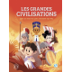 Les grandes civilisations - Egyptiens- grecs- romains- perses- gaulois- la Chine impériale- mayas- vikings - Album