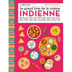 Le grand livre de la cuisine indienne - Grand Format
