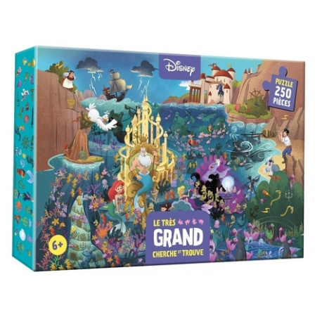 Le très grand Cherche et trouve - Coffret Le très grand Cherche et Trouve - Puzzle 250 pièces