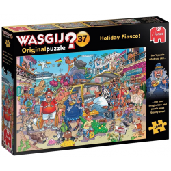 (1000 pièces) - Puzzle WASGIJ Orignial 37 - Le fiasco des vacances