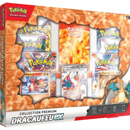 Coffret Premium ex Nov 2023 Dracaufeu