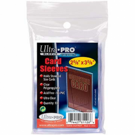 100x Ultra Pro Soft Sleeves