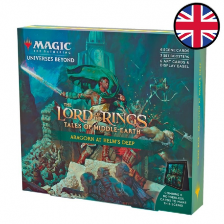 MTG Lord of the Rings : Aragorn at Helm's Deep Scene Box EN