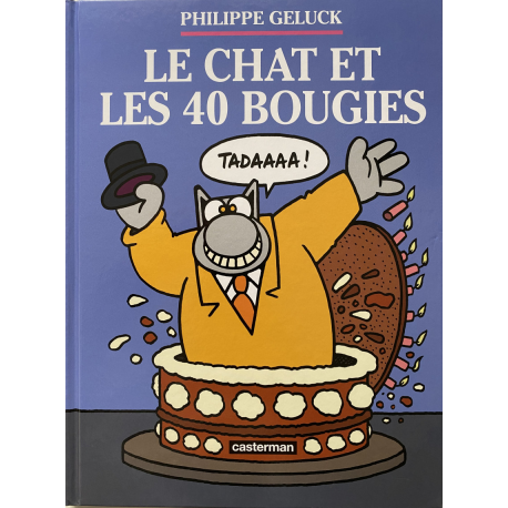 Chat (Le) (Geluck) - Tome 24 - Le chat et les 40 bougies