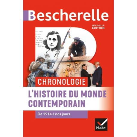 L'histoire du monde contemporain - Chronologie- de 1914 à nos jours - Grand Format