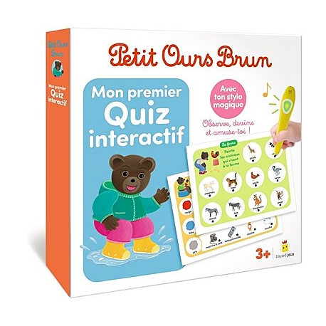 Mon premier Quiz interactif Petit Ours Brun