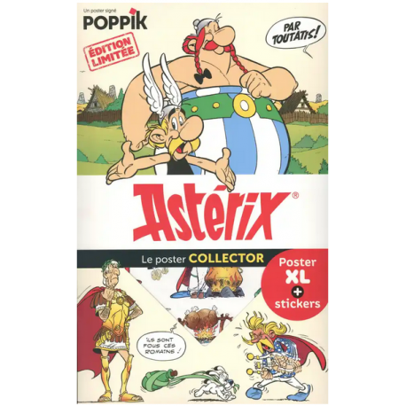 Astérix - Avec 1 poster XL + stickers