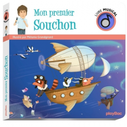 Livre sonore - Mon premier Alain Souchon - Livre sonore avec 5 puces