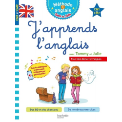 J'apprends l'anglais avec Tommy et Julie CM1 et CM2 - Grand Format