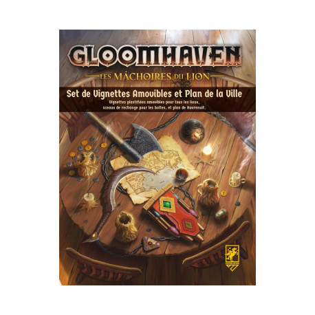 Gloomhaven - Les Machoires du Lion : Set de Vignettes Amovibles et Plan