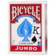 Jeu de 54 cartes : Bicycle Rider Back - Jumbo Index