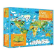 Les animaux du monde - Coffret livre et puzzles - dès 7 ans