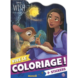 Wish - Asha et la bonne étoile - Avec des stickers - Album