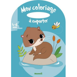 Mon coloriage à emporter Loutre - Album