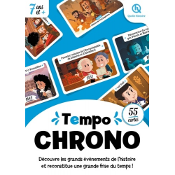 Tempo Chrono - Reconstitue la frise du temps pour découvrir les grands évènements de l'histoire de France !