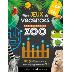 Mes jeux de vacances du CP au CE1 - 100 jeux pour réviser ! - Grand Format