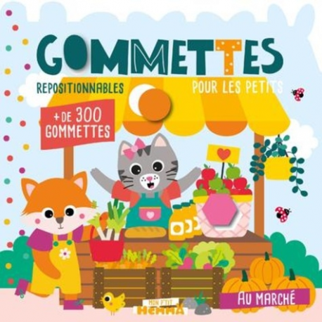 Gommettes pour les petits Au marché - Album