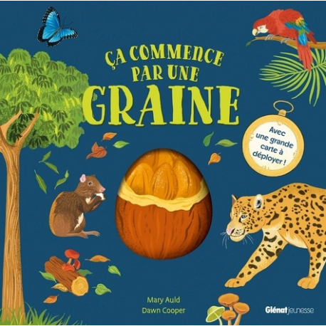 Ca commence par une graine - Avec une grande carte à déployer ! - Album