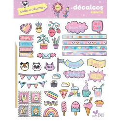 Colle et décore - Décalcos kawaii