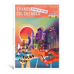  Voyage Voyage - Coloriages - Tour du monde