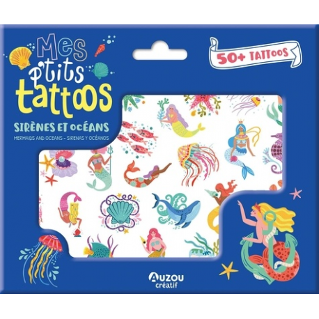 MES P'TITS TATTOOS - MES P'TITS TATTOOS SIRÈNES ET OCÉAN