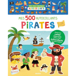 Mes tout premiers autocollants - 500 autocollants - les pirates