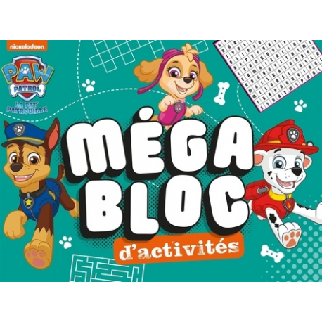 Pat' Patrouille - Méga bloc d'activités - Méga bloc