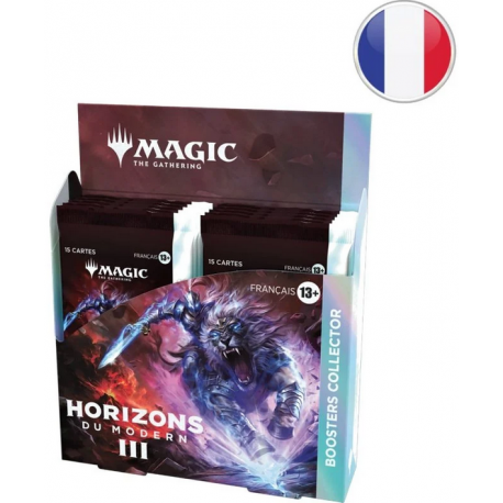 MTG Horizons du Modern 3 : Boîte de 12 Boosters Collector FR