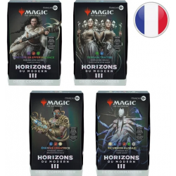 MTG Horizons du Modern 3 : Lot de 4 Deck Commander FR