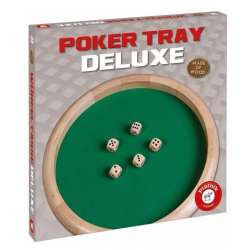 Piste de dés luxe 45 cm avec 5 dés