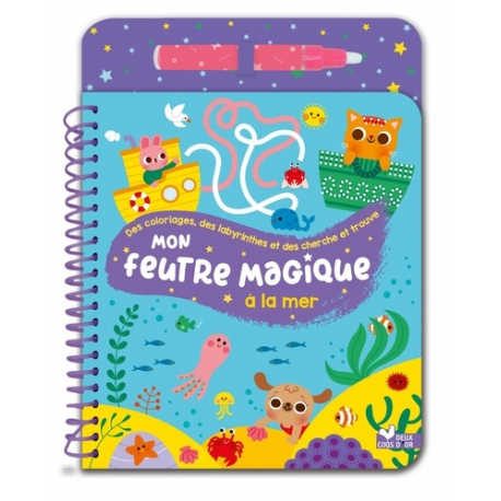 Mon feutre magique - à la mer