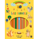 Bloc d'activités avec feutres : Les animaux - Grand Format
