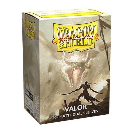 100x Dragon Shield DUAL MATTE - MTG 63.5x88 VALOR