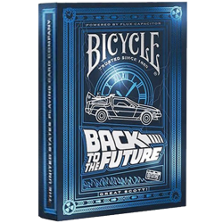 Jeu de 54 cartes : Bicycle Ultimates - RETOUR VERS LE FUTUR