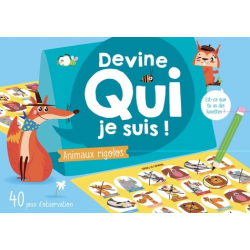 Devine qui je suis ! Animaux rigolos - 40 jeux d'observation - Album