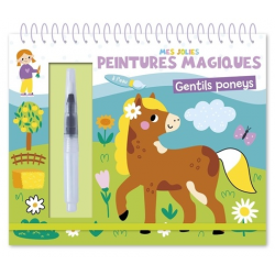 Gentils poneys - Avec 1 pinceau - Album