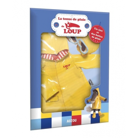 La tenue de pluie du Loup - Un ciré et des bottes de pluie - Album