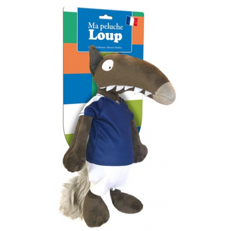 Ma peluche Loup Foot