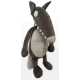 La peluche Loup de taille moyenne nue