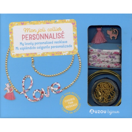 Mon joli collier personnalisé
