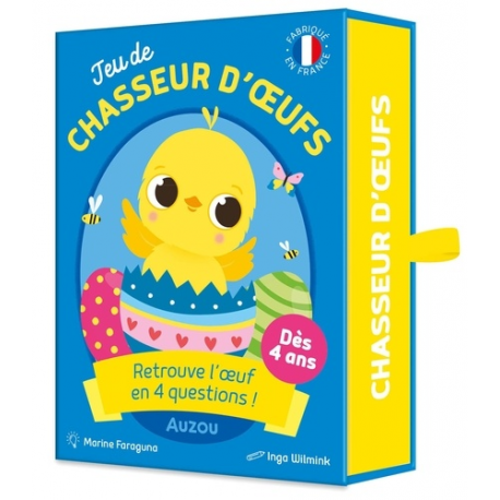 Jeu de chasseur d'oeufs - Retrouve l'oeuf en 4 questions !