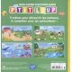 Mon cahier d'autocollants P'tit loup. Les animaux - Avec 60 autocollants repositionnables - Album