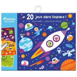 20 jeux dans l'espace ! - Avec 1 feutre effaçable